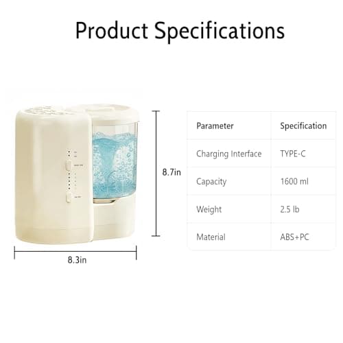 3-in-1 Electric Makeup Brush Cleaning Machine USB Portable Makeup Brush Cleaning Tool Makeup Brush Dryer Underwear Cleaning Machine suitable for various sizes of beauty sets sponges and small clothes - Thumbnail 4