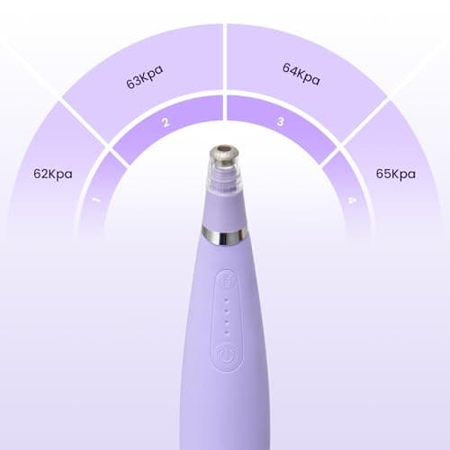 UNOISETION Diamond Microdermabrasion Machine Home Travel Use,4 Modes Diamond Microdermabrasion Dermabrasion Machine Tool- 2 Diamond Tips - 3 Heads - Blackhead Remover Tool for Women Men - Thumbnail 2