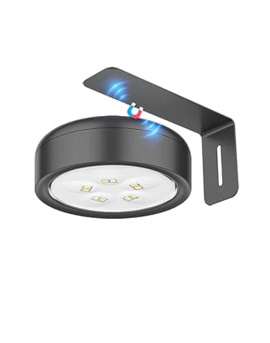 Picture Lights for Wall, 2000mAh Rechargeable Battery Magnetic Poster Lights with 3 Color Temps & 12 RGB, Remote Dimmable Timer Painting Light, Wall Decor Light for Art Display, Frame (1 Pack) - Image 1