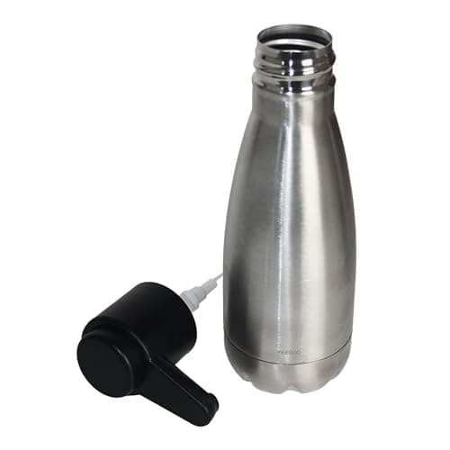 FEEGOO Stainless Steel Soap Dispenser, 16.9 fl oz Manual Countertop Hand Soap Pump with Non-Slip Pad for Bathroom Sink - Thumbnail 6