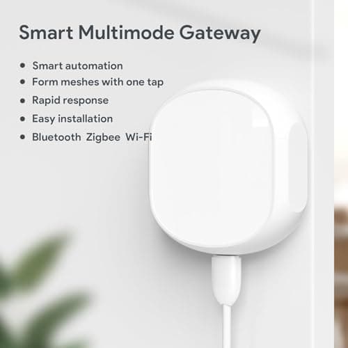 ORYZIC HomeHub Smart Gateway (Bluetooth + Zigbee) Smart Home Hub, Connects Compatible Devices, Enables Remote App Control, Voice Control & Automations - Thumbnail 6