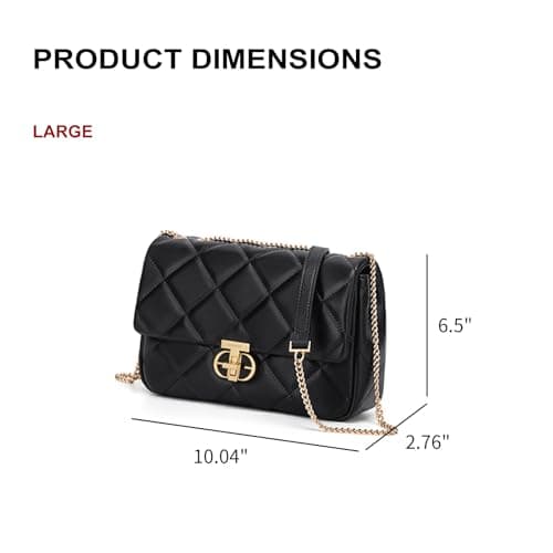 CinvaiKrose Women's Pebble Tabby Shoulder Bag, Shoulder Bag For Women Crossbody Handbags, Leather For Three Carrying Styles - Thumbnail 4