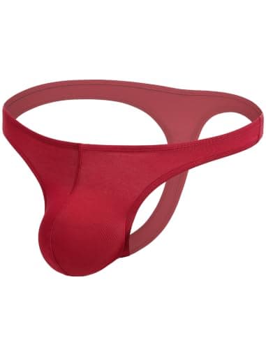 Men's Thong G-String Underwear Soft Stretch Brief Bulge Pouch Underwear