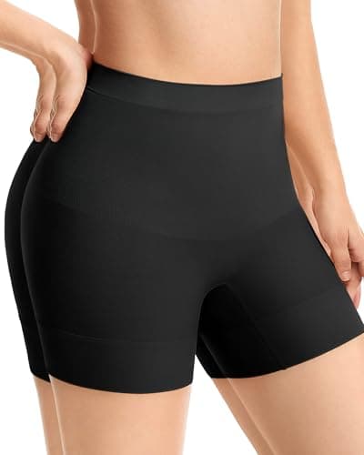 ForeverShaper Tummy Control Shapewear Slip Shorts Anti Chafing Under Dress