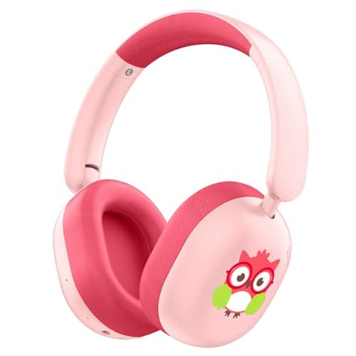 LOBKIN Kids Headphones Bluetooth 6.0,Over Ear Kids Headphones Wireless with Mic 55H Playtime AUX Cord 85dB Safe Volume Limited Foldable Design for Boys Girls Travel/School/iPad - Image 1