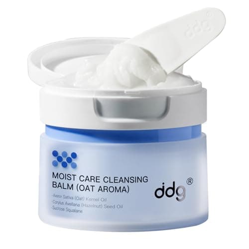 ddg Cleansing Balm Makeup Remover for Sensitive Skin,Eye Makeup Remover&Facial Cleanser for Waterproof Makeup Removal,Vegan Plant Oils,Nourishing & Hydrating,3.38floz/100ml - Image 1