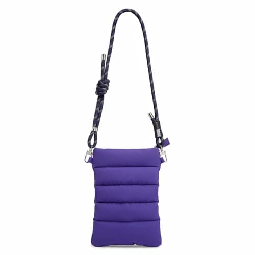 ACUARIO Small Crossbody Bag for Women, Lightweight Nylon Crossbody Bags, Trendy Womens Purse Fashion Sling Bag Handbag for Travel,gym, shopping