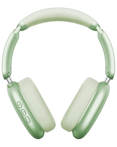 Wentronic Y02 Active Noise Cancelling Headphones, Wireless Over-Ear Bluetooth 5.4 Headphones, Multiple Modes, 60H Playtime, Hi-Res Audio, Big Bass, Foldable Lightweight for Travel Home Office, Green - Image 1