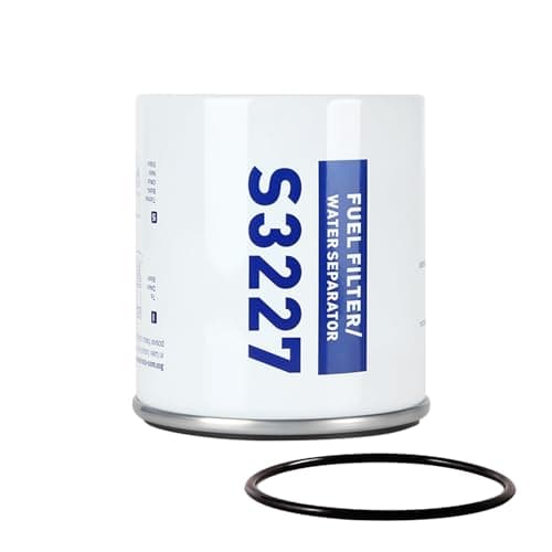 AUIVERED S3227 Filter Element - 10 Micron Marine Boat Filter for Mercury Yamaha Outboard Motor - Replaces 320R-RAC-01, 490R-RAC-01, 18-7948, 9-37882, 18-7922, 18-7922-1