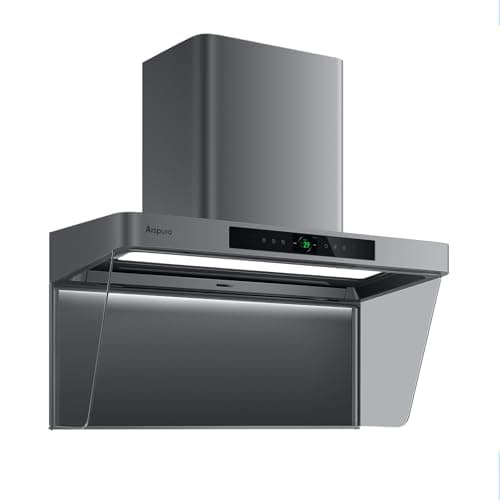 Arspura P2 15m/s Range Hood 36 inch Wall Mount Kitchen Vent Hood with IQV