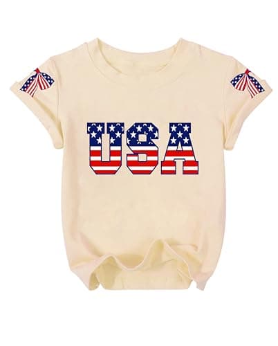 Kids 250 Anniversary USA Shirts 250 Year American Flag Tshirt Boys Girls Patriotic Tee 4th of July Shirt Tops - Image 1
