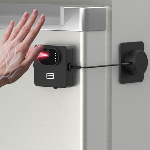 Palm Vein Fridge Lock, Smart Child Safety Lock for Refridgetor, Freezer - Image 1