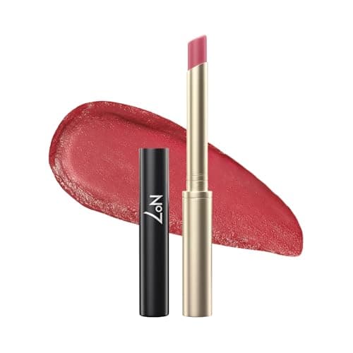 No7 Pro Artist Moisture Muse Lip Stick - Sheer, Hydrating Lipstick with Buildable, Glossy Color - Nourishing & Tinted Lip Products for Luminous, Comfortable Wear - Pink Blossom (0.8g) - Image 1