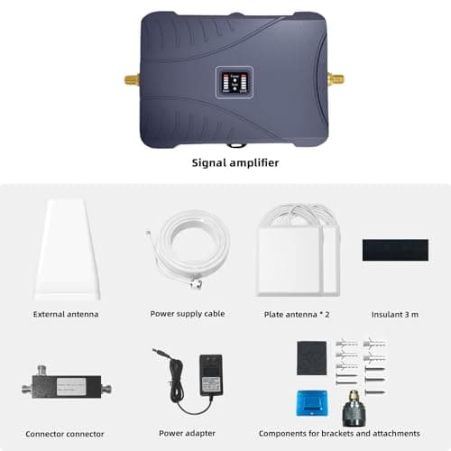 Cell Phone Booster for Home & Multi-Room,Up to 7,000 sq ft,Cell Phone Signal Booster for Band 5/12/13/17,Boost 5G 4G Data for All U.S. Carriers FCC Approved Cell Signal Booster - Thumbnail 6