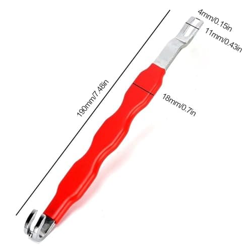 Automotive Electrical Terminal Connector Separator Removal Tool, Handy Automotive Electrical Connector Removal Tool - Easy to Use, Damage Free, Comfort Grip for Cars, Trucks, and SUVs (Red+Black) - Thumbnail 6