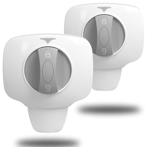 2-Pack Oven Lock Child Safety - Baby Proof Oven Door Lock with Heat-Resistant 3M Adhesive, No Drill Safety Locks for Ovens/Stoves/Dishwashers, Toddler & Pet Proof Child Safety Lock for Kitchen - Image 1