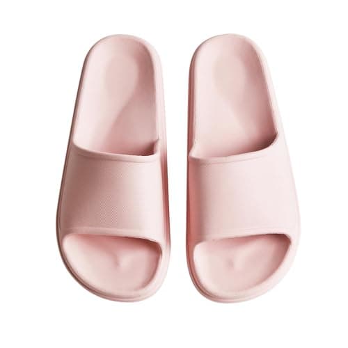 GETOEU Cloud Slides for Women and Men Pillow Slides Slip-Resistant Shower Shoes Recovery Slide Sandals Cushioned Thick Pillow Slippers Comfort Indoor and Outdoor Slide,Pink - Thumbnail 5