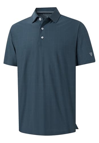 M MAELREG Performance Polo Shirts for Men Soft Casual Lightweight Quick Dry Athletic Sport Golf Shirt - Image 1