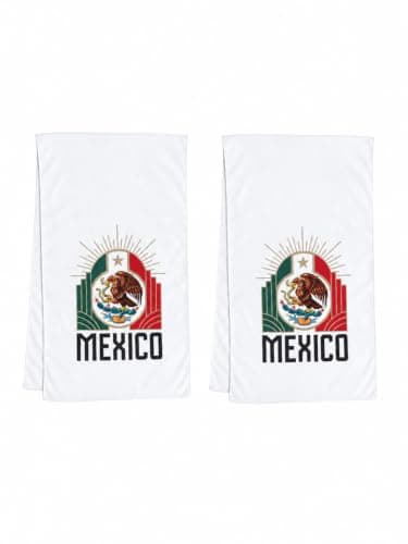 Cooling Towels for Neck and Face, 2-Pack Sports Cooling Towels for Hot Weather, World Cup 2026 Mexico, Microfiber Cooling Towel Instant Cool Ultra Soft Lightweight for Baseball Soccer Gym Yoga Golf