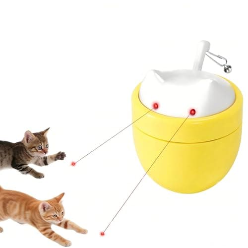 EGBULL Interactive Cat Toy Ball, Automatic Motion Activated Rolling Toy