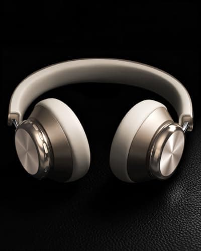 Wentronic Y03 Bluetooth Headphones Wireless Active Noise Cancelling Over Ear Headphones 48 Hours Playtime High Sound Quality 6 EQ Music Mode Headphones with Soft Ear Cushion - Starlight - Thumbnail 6