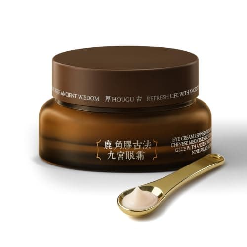 HOUGU Deerhorn Glue Eye Lotion, Hydrating Eye Cream for Smoother Looking Eyes, Moisturizes & Refreshes Delicate Eye Area Eye Moisturizing Lotion