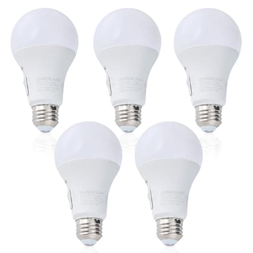 Modern LED Lightbulbs - Dimmable, 2000 Lumen, 14 Watt, Energy Efficient, Warm to Daylight Color Change 27K to 65K, Flicker Free Easy On Eyes, Long Life 15000 Hours, Daylight Light Bulbs 5000K - Image 1