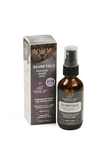 Tranquil Tails Silver Tails Pheromone Calming Spray for Cats