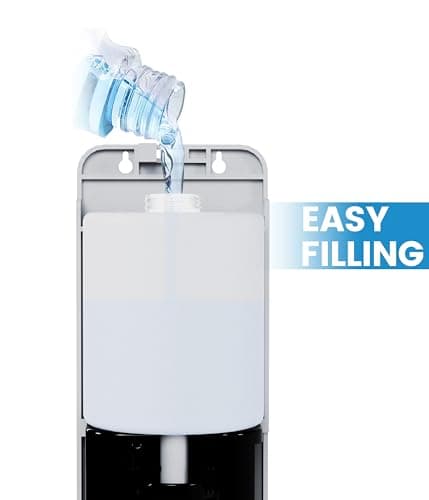 AIMEIKE Automatic Touchless Wall Mounted Soap Dispenser 800 ml / 27 oz Stainless Steel Commercial Dispenser for Bathroom, Office & Public Restrooms - Thumbnail 5