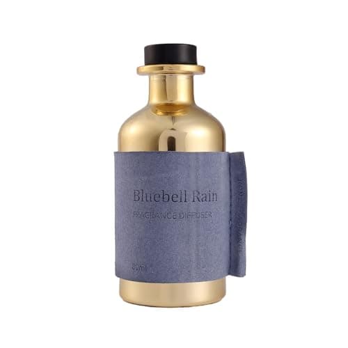 Reed Diffuser Set, Pretty Valley Home Diffuser 80Ml / 2.7 fl OZ Gift Box - Includes Reed Diffuser Sticks, Long Lasting Fragrance Oil and Glass Bottle for Office Living Room Decor (Bluebell Rain) - Thumbnail 5