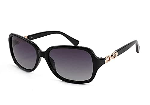 FEISEDY Vintage Square Polarized Sunglasses for Women UV400 Travel Driving Fashion Arcuate Sunglasses B2526 - Image 1