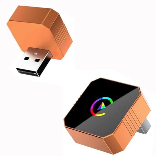 fintaps 2026 Mini Wireless CarPlay Adapter for iPhone,2-in-1 Wired to Wireless for Android&CarPlay Auto,Plug and Play Fast & Stable Connection,Zero Delay Car Play for iOS 10+, Android 11+