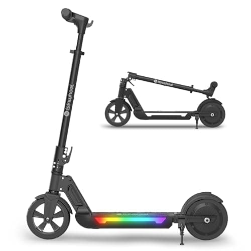 isinwheel S7 Electric Scooter for Kids Ages 8-14, 250W Foldable and 3 Adjustable Heights Kids Electric Scooter with 3 Speeds (5/8/12 Mph), Cruise Control, LED Display, Gift for Kid - Image 1