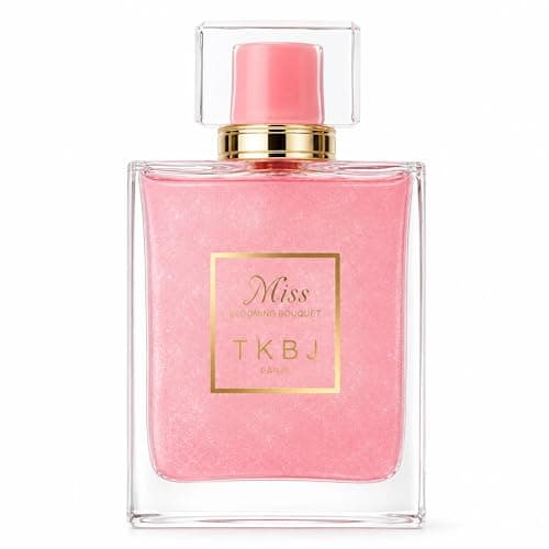 Miss Blooming Bouquet Perfume for Women, 3.4 Fl Oz Eau de Toilette Spray, Fresh Floral Fragrance with Mandarin, Peony & White Musk, Soft Clean Feminine Scent for Daily Wear & Gift