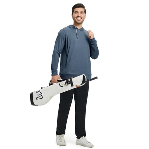 M MAELREG Stretch Moisture Wicking Pullover Hoodies For Men Causual Workout Dry Fit Golf Mens Sweatshirt Hoodies - Thumbnail 4