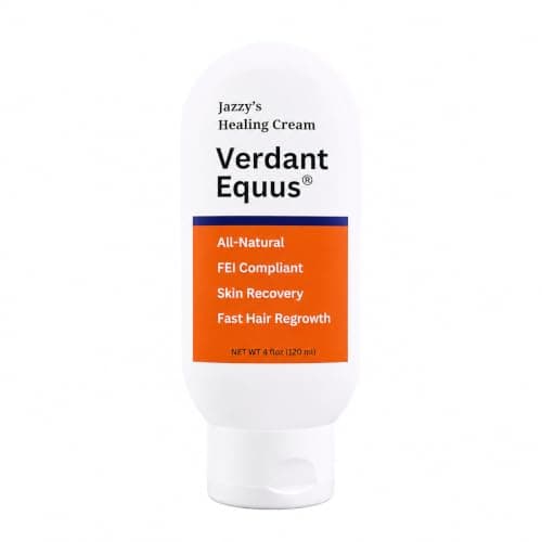 Verdant Equus Jazzy’s Cream for Horses | Fast-Acting Equine Skin Support | Wound & Rain Rot & Irritated Skin Care