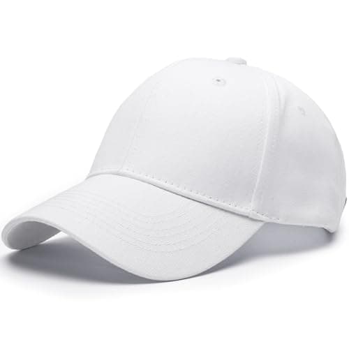 spxkd Structured Baseball Hats for Men Women Breathable Washed Cotton Baseball Caps Adjustable Golf Dad Hat for Wide Occasion - Image 1