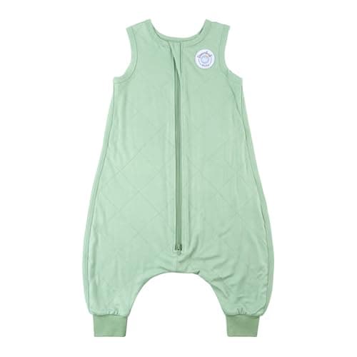 Dreamland Baby Toddler Sleep Sack with Feet, 1.0 TOG Temperature Rating - Ultra Soft Viscose Wearable, Breathable