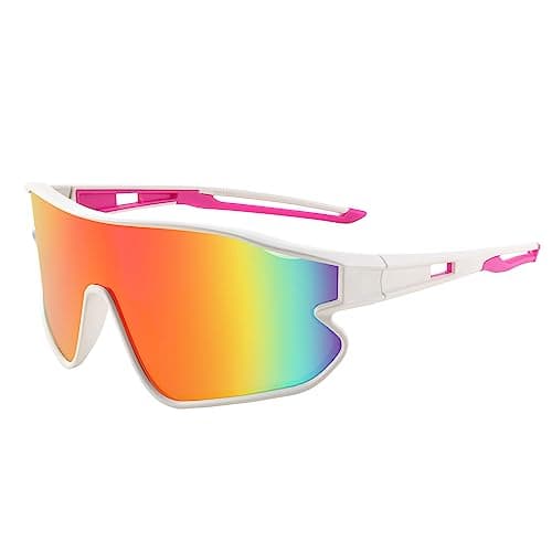 FEISEDY Unisex Youth Sunglasses, Teens Baseball Tennis Sunglasses, UV400 Sports Boys Girls Cycling Shades B4064 - Thumbnail 2