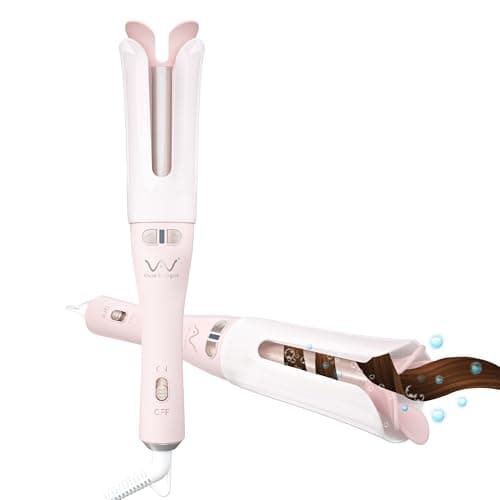 VAV Auto Hair Curler for Long Hair, 1.25-Inch Large Barrel Automatic Curling Iron with 2-Way Rotation for Curls & Waves, Anti-Tangle Rotating Wand for Beginners (Easy to Use) - Thumbnail 2