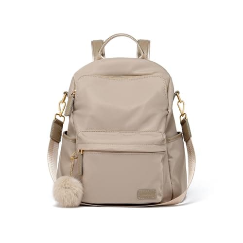 CinvaiKrose Large Capacity Backpack, Water-Resistant, 3-Way Convertible, Anti-Theft Pocket, Work Travel Laptop Bag