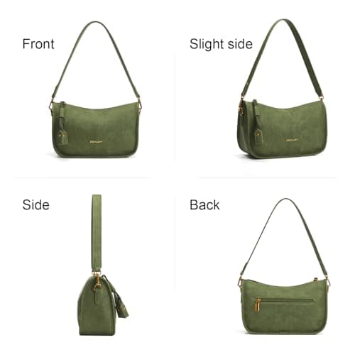 Shoulder Bag Handbag for Women Cute Clutch Crossbody Bag with 2 Removable Straps Hobo Bags - Thumbnail 3