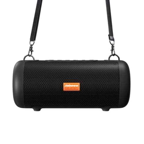 Jabees Whale Bluetooth Speaker with IPX7 Waterproof, 30W Portable Bluetooth Wireless Loud Stereo Sound, 15H Playtime, Built-in Power Bank, Outdoor Wireless Speaker - Image 1