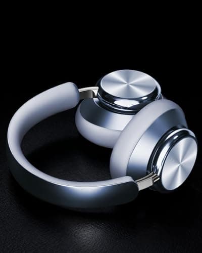 Wentronic Y03 Bluetooth Headphones Wireless Active Noise Cancelling Over Ear Headphones 48 Hours Playtime High Sound Quality 6 EQ Music Mode Headphones with Soft Ear Cushion - Blue - Thumbnail 5