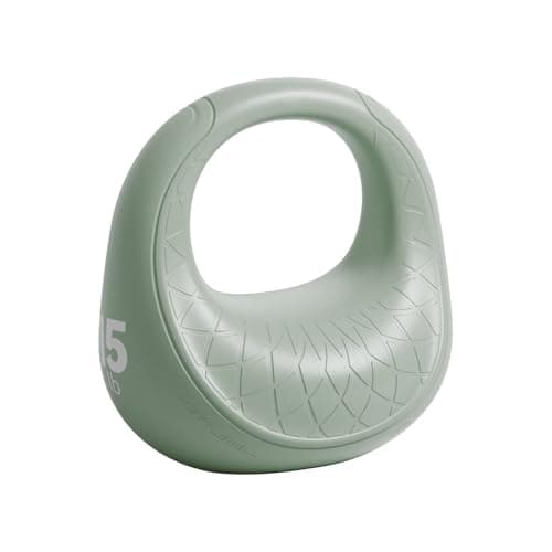 KYVYZOIC Soft Kettlebell, Kettlebell Anti-Slip Grip with Cushioned Impact-Resistant Base, Handbag Kettlebell Strength Training for Home Workouts, Kettlebells Set Full Body Strength Training - Green