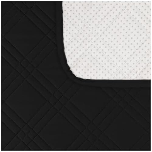 Eusalioy 100% Waterproof Couch Cover for Dogs, Anti-Slip Washable Sofa Cover with Elastic Straps & Side Pockets, Durable Furniture Protector for Kids, Pets & Dogs (Armchair 23", Black) - Thumbnail 4