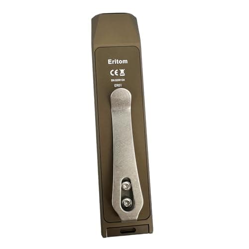 ERITOM Rechargeable EDC Flashlight USB C with White Light, UV and Green Beam 1000 Lumens Portable Flat Flashlight,Programming dimming，for Night Duty, Emergency Repair - Thumbnail 5