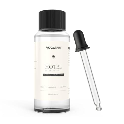 VOCOlinc Hotel Collection Diffuser Oil - White Tea - Inspired by Luxury Five Star Hotel Lobby Scent Oil for Waterless Oil Diffusers, Luxurious Scents of White Tea, Rose, and Sandalwood (4.06 OZ) - Thumbnail 3