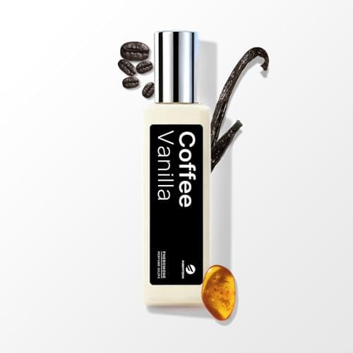 purefittech Pheromones Perfume Oil for Women, Long Lasting Coffee Vanilla Roll-on Fragrance, Pure Essential Oil Parfume, 0.34 fl oz (10ml) Travel Size, Made in USA - Image 1