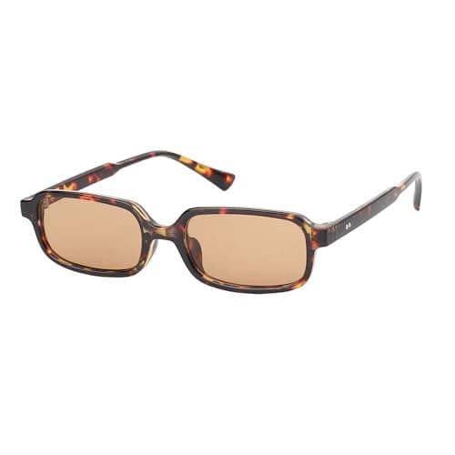 JOOX Retro Rectangle Sunglasses for Women Men Small 90s Style Vintage Trendy Narrow Rectangular Frame 2026 - Image 1
